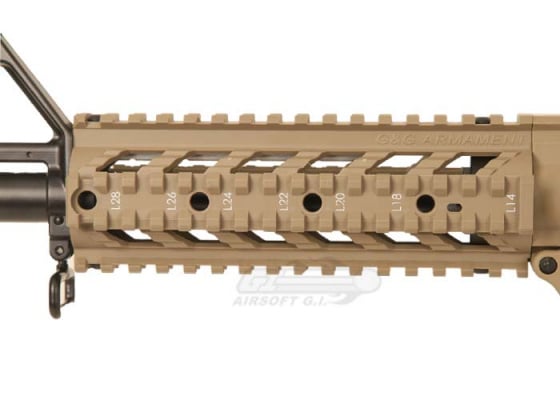 G&G Combat Machine CM16 Raider-L Carbine GBB Airsoft Rifle ( Tan )