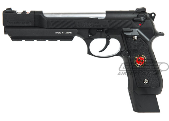 WE Biohazard M9 GBB Airsoft Pistol ( Black )