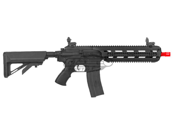 ICS CXP-16 L Pro M4 Carbine AEG Airsoft Rifle w Barrel Extension ( Black )