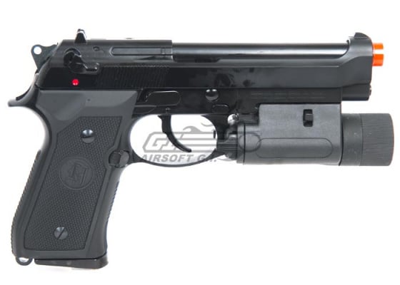 KJW M9A1 Tac-Master GBB Airsoft Pistol ( Black )