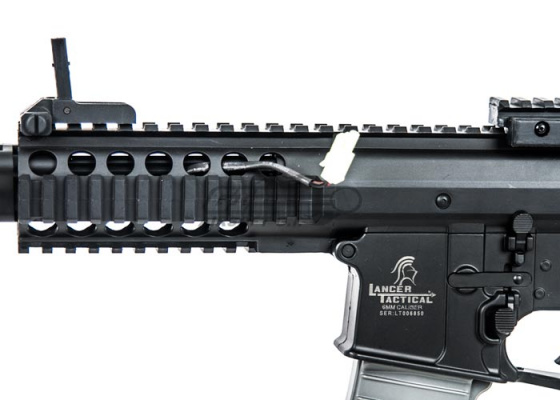 Knight's Armament PDW Sport AEG Carbine Airsoft Rifle by Lancer Tactical ( Black )