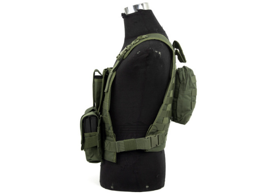 Lancer Tactical Spec Op Molle Plate Carrier ( OD Green )