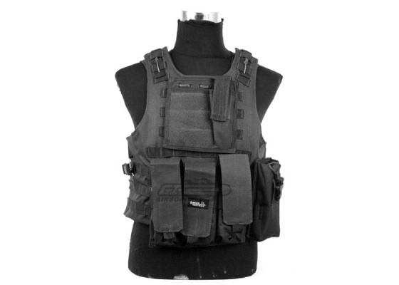 Lancer Tactical Quick Release Plate Carrier ( Black )