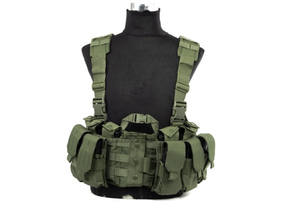 Lancer Tactical M4 Chest Harness ( OD Green ) Lancer Tactical M4 Chest Harness ( OD Green )