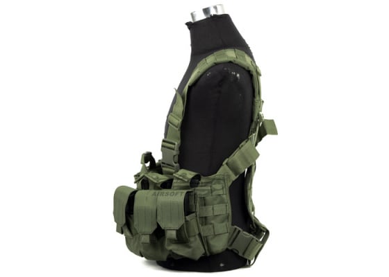 Lancer Tactical M4 Chest Harness ( OD Green ) Lancer Tactical M4 Chest Harness ( OD Green )