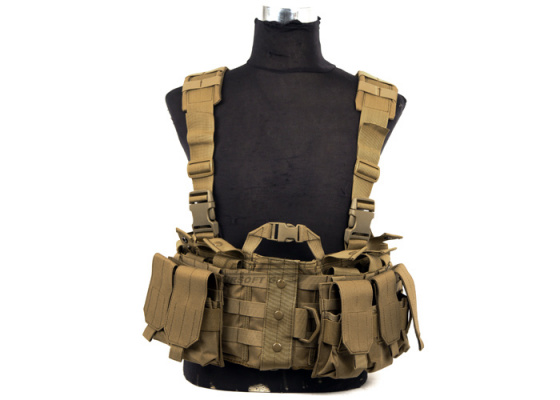 Lancer Tactical M4 Chest Harness ( Tan )