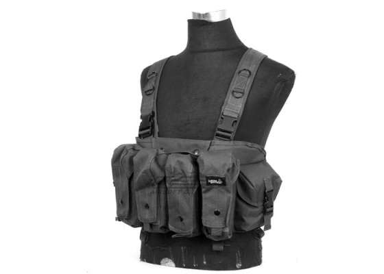 Lancer Tactical CAG "Tora Bora" AK Chest Rig ( Black )