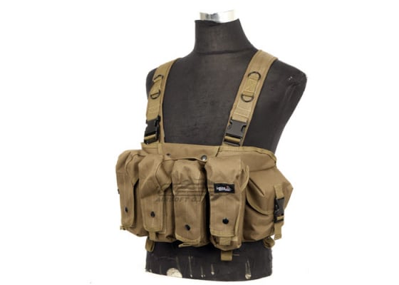 Lancer Tactical CAG "Tora Bora" AK Chest Rig ( Tan )