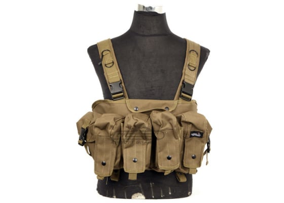 Lancer Tactical CAG "Tora Bora" AK Chest Rig ( Tan )