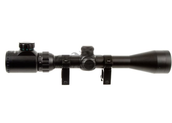 Lancer Tactical 3-9x40 Red & Green Illumintated Rifle Scope