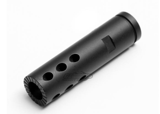 Lancer Tactical Steel 14mm CCW Flash Hider for FAL Series