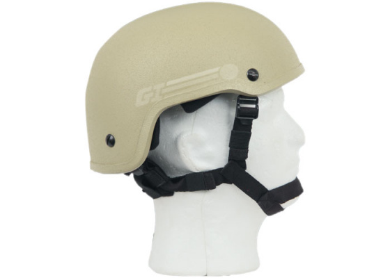 Lancer Tactical MICH 2001 Helmet ( Tan )