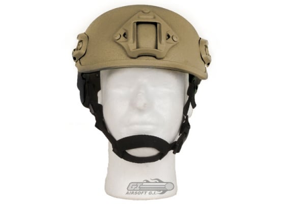 Lancer Tactical MICH 2001 NVG Helmet ( Tan )