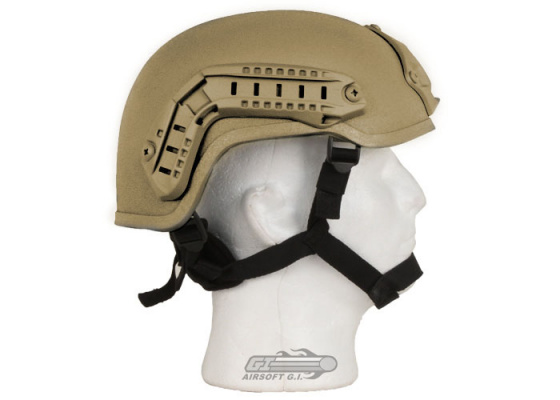 Lancer Tactical MICH 2001 NVG Helmet ( Tan )