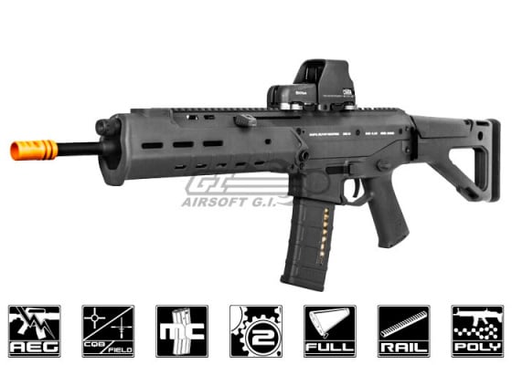 Full Metal PTS Masada ACR SV AEG Airsoft Gun ( Streamlined Version / Black )