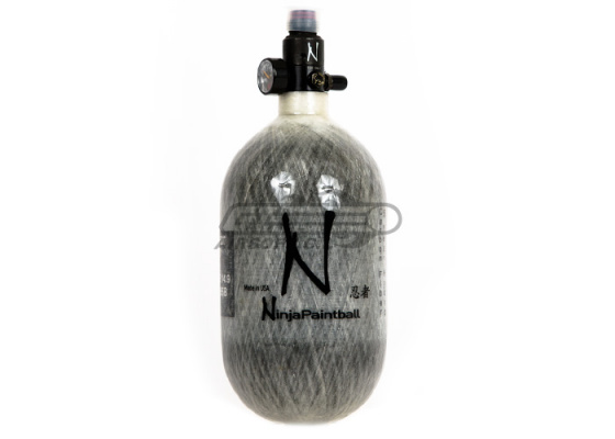 Ninja 68CI / 4500 PSI HPA System Grey Ghost Carbon Fiber Tank for HPA Airsoft