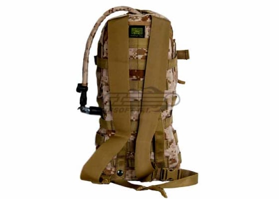 Pantac USA 1000D Cordura MBSS Hydration Pack ( Desert Digital )