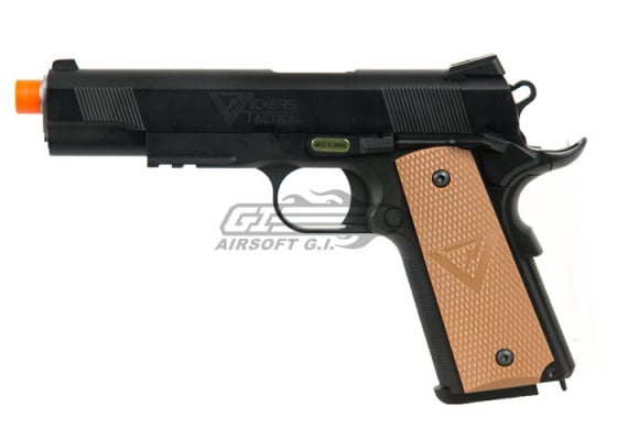 Socom Gear Larry Vickers MOH M1911 GBB Airsoft Pistol ( Black )