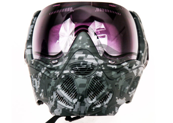 Sly Profit Full Camo Face Mask ( Black ACU )