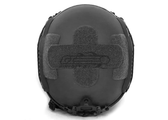 Tactical Crusader IBH Helmet W/ NVG Mount and Side Rail ( Black )