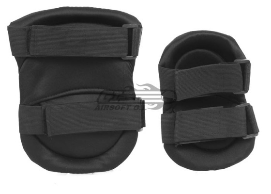 Tactical Crusader Elbow & Knee Pad Set ( Black )