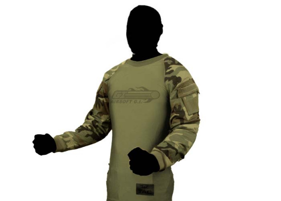 Valken V-Tac Zulu Combat Shirt ( Woodland / Option )