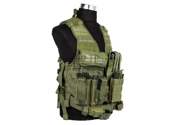 VISM Zombie Dead OPS Tactical Vest ( OD Green )