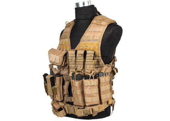 VISM Zombie Dead OPS Tactical Vest ( Tan )