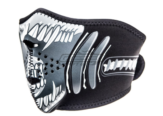 Zan Neoprene Half Face Mask ( Alien )