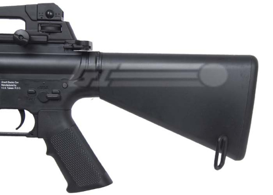 ICS M4 CQB Stubby Stock AEG Airsoft Rifle ( Black )
