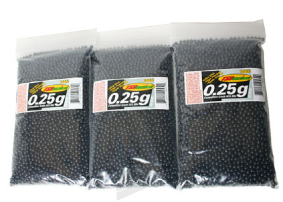 (Discontinued) TSD .25 g ( Black ) 5000bbs 3 Bags Special ONLINE ONLY