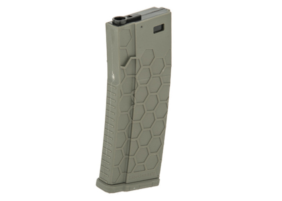 DYTAC Hexmag Airsoft 120 rd. AEG Mid Capacity Magazine ( OD Green )