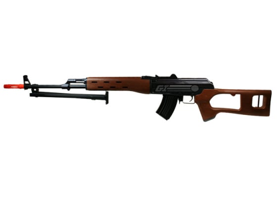 JG JG0511MG AK47 SVD Stock Version AEG Airsoft Rifle ( Imitation Wood )