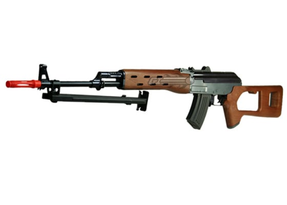 JG JG0511MG AK47 SVD Stock Version AEG Airsoft Rifle ( Imitation Wood )