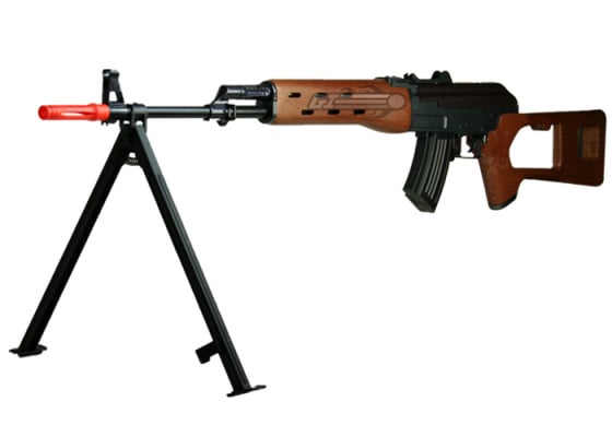 JG JG0511MG AK47 SVD Stock Version AEG Airsoft Rifle ( Imitation Wood )