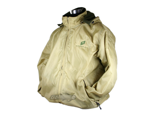 Airsoft GI Softshell Fleece Tan Jacket ( XXL )