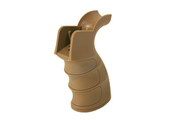 King Arms G27 Grooved Grip for M4 / M16 ( Tan )