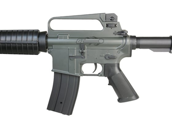 JG M733C Enhanced M4 Carbine AEG Airsoft Rifle ( Black )