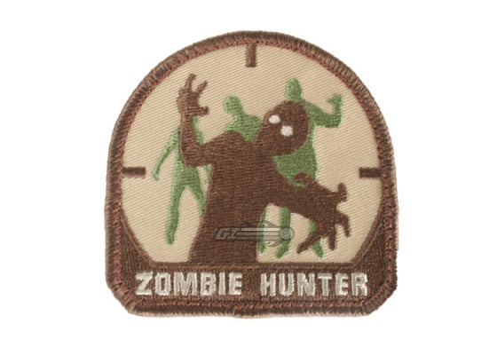 Mil-Spec Monkey Zombie Hunter Velcro Patch ( Arid )