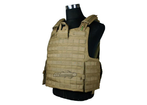 * Discontinued * Condor Outdoor Tear Away Plate Carrier ( Tan / Tactical Vest )