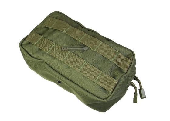 Condor Outdoor Horizontal Utility MOLLE Pouch ( OD Green )