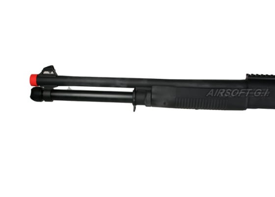 Echo 1 ATS Long Spring Airsoft Shotgun ( Black )