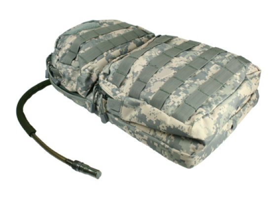 * Discontinued * Condor Outdoor MOLLE Hydration Carrier w/ Zipper Pockets ( ACU )