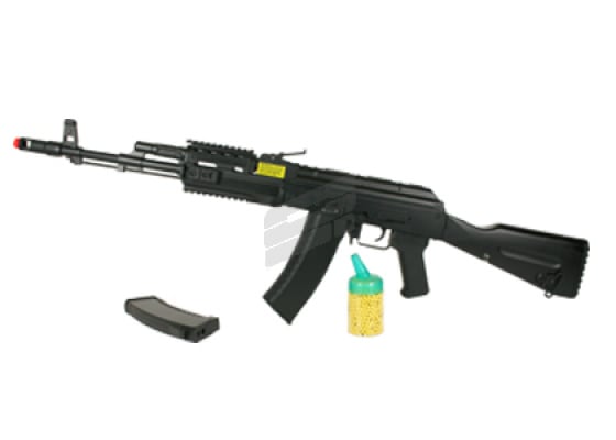 ICS AK74 RIS AEG Airsoft Rifle ( Black )