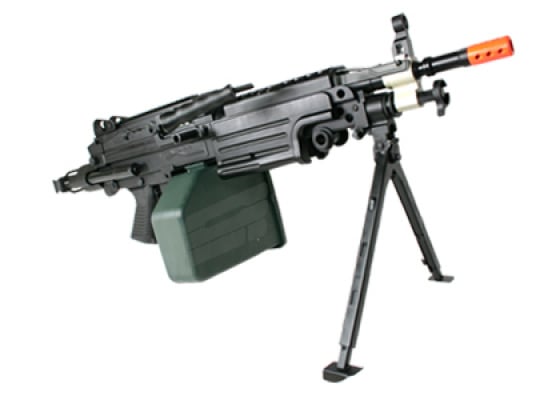 A&K M249 PARA AEG Airsoft LMG ( Black ) A&K M249 PARA AEG Airsoft LMG ( Black )