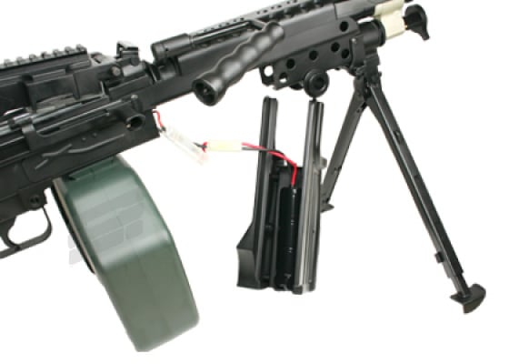 A&K M249 PARA AEG Airsoft LMG ( Black ) A&K M249 PARA AEG Airsoft LMG ( Black )