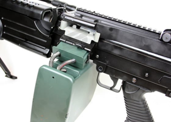 A&K M249 PARA AEG Airsoft LMG ( Black ) A&K M249 PARA AEG Airsoft LMG ( Black )