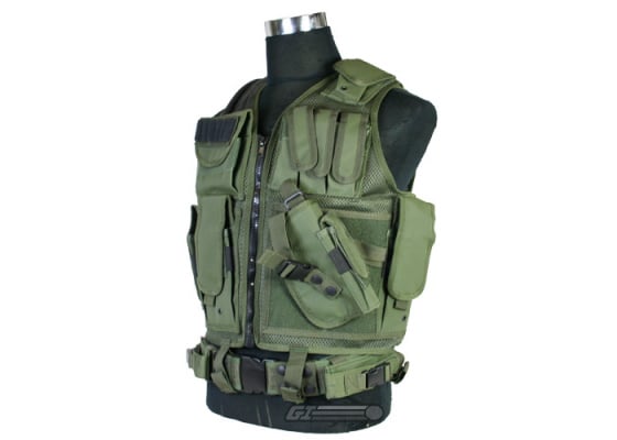 UTG 547 Law Enforcement Tactical Vest ( OD Green ) UTG 547 Law Enforcement Tactical Vest ( OD Green )