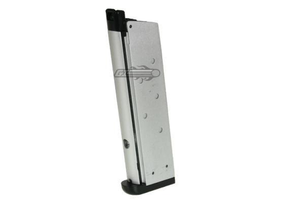 WE MEU 15 rd. Gas Pistol Magazine ( Silver )