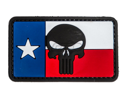 5ive Star Gear Texas Flag Punisher PVC Patch